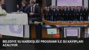 Belediye Su Kardeşliği Programı ile Su Kayıpları Azalıyor