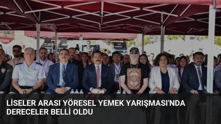 Liseler Arası Yöresel Yemek Yarışması’nda Dereceler Belli Oldu