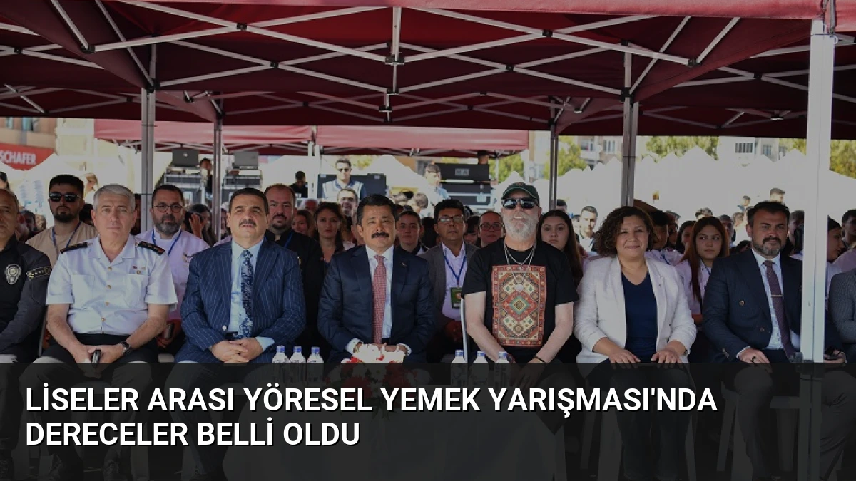 Liseler Arası Yöresel Yemek Yarışması’nda Dereceler Belli Oldu
